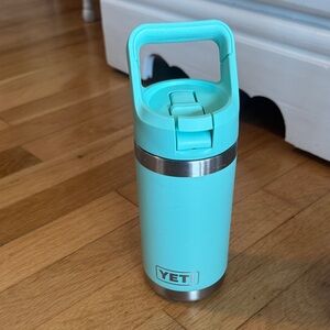 YETI 12 oz Turquoise Insulated Bottle